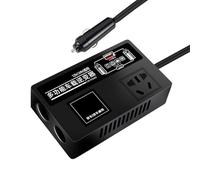 Convertirisseur de Puissance - voiture compact assure de voiture | Voiture Sinus | permet une alimentation Allume Cigare Onduleur de | Chargeur de Voiture Ordinateur plus de confort en ruta
