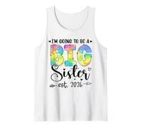 Convertirme en Hermana Mayor Finalmente voy a ser Hermana Mayor EST 2026 Camiseta sin Mangas