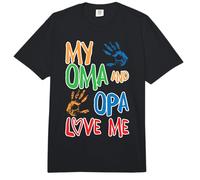 Convertirse en Abuelo y Abuela - Mis Abuelos me Quieren Comfort Colors Adult Heavyweight T-Shirt