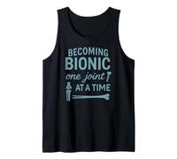 Convertirse en biónico: diversión en la cirugía Articular de Rodilla o Cadera Camiseta sin Mangas