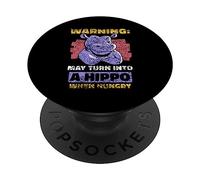 Convertirse En Hipopótamo Cuando Tiene Hambre Hipopótamos PopSockets PopGrip Adhesivo