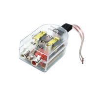 Convertisseurs audio de voiture - Adaptateur SNR haut et bas 60 dB, sortie ligne stéréo, convertisseur de signal haut-parleur, isolation du bruit, électronique automobile tension 12 V | Conve