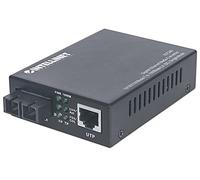 Convertitore Multimediale Intellinet Gigabit Ethernet Monomodale, Da 10/100/1000basE-T A 1000basE-Lx (sc)
