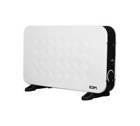 EDM Convector de aire EDM 07135 – 2000 W, 3 niveles de calor – Negro