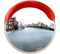 Convex Road Safety Mirror Unbreakable,Acrylic Material Outdoor Intersection Wide Angle Turn Security for Road