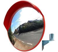 Convex Safety Orange Outdoor Traffic Wide-Angle Lens,Road Signal Pc Round Clear View Security For Driveway Blind Spot