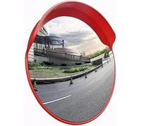Convex Safety Outdoor Wide Angle Lens,Polycarbonate Orange For Blind Spot Security Surveillance,Weatherproof Not Deformed