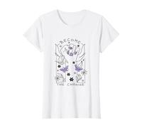 Conviértase en el Cambio - Empoderamiento Feminista Diseño Mariposa Camiseta