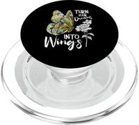 Convierte Tus sueños en alas con Cita inspiradora de Mariposas PopSockets PopGrip para MagSafe