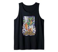 Conviértete en el Amante del dragón mitología Japonesa Koi Fish Art Camiseta sin Mangas