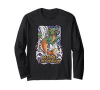 Conviértete en el Amante del dragón mitología Japonesa Koi Fish Art Manga Larga