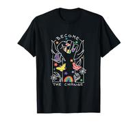 Conviértete en el Cambio - Pride Empowerment Rainbow LGBTQ+ Camiseta