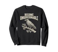 Conviértete en un Cuervo Divertido ingobernable Sudadera