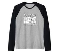 Conviértete en una Clase ingobernable de Resistencia de Brazo mordedor de Gato Camiseta Manga Raglan