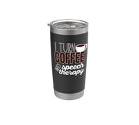 CONVIERTO EL CAFÉ EN TERAPIA DEL HABLOGÍA SLP Meme Vaso térmico de acero inoxidable de doble pared