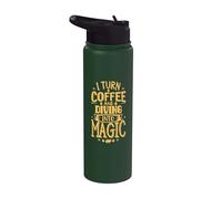Convierto el café y me sumerjo en un buceador divertido mágico Stainless Steel Insulated Water Bottle