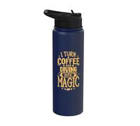 Convierto el café y me sumerjo en un buceador divertido mágico Stainless Steel Insulated Water Bottle