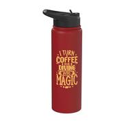 Convierto el café y me sumerjo en un buceador divertido mágico Stainless Steel Insulated Water Bottle