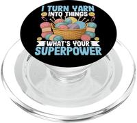 Convierto el hilo en cosas ¿Cuál es tu superpoder PopSockets PopGrip para MagSafe