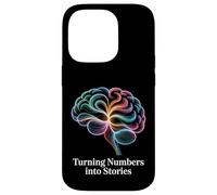 Convirtiendo Números En Historias Científico Datos Carcasa para iPhone 14 Pro