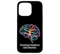 Convirtiendo Números En Historias Científico Datos Carcasa para iPhone 15 Pro Max