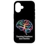Convirtiendo Números En Historias Científico Datos Carcasa para iPhone 16