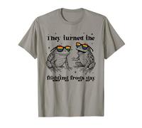 Convirtieron el Orgullo Gay LGBTQ de Las Ranas frigging Camiseta