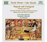 Convivium Musicum Gothenburg TUGEND UND UNTUGEND (CD) Album (Importación USA)