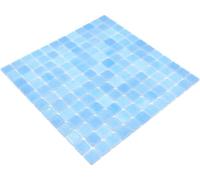 conwire Azulejos de mosaico, 160 piezas, turquesa, piedra, pegadas, 316 x 316 mm, 4 mm, resistentes a las heladas, aptas para pared y suelo, interiores y exteriores húmedos, moderno