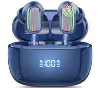 Conyat 2025 Auriculares Traductores de Idiomas, 3en1 AI Auriculares Traductor en Tiempo Real 164 Idiomas y 6 Modos de Traducción, 40H Bluetooth 5.4 Cascos Inalambricos para Viajes, Reuniones, Azul