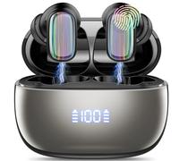 Conyat 2026 Auriculares Traductores de Idiomas, 3en1 AI Auriculares Traductor en Tiempo Real 164 Idiomas y 6 Modos de Traducción, 40H Bluetooth 5.4 Cascos Inalambricos para Viajes, Reuniones, Negro