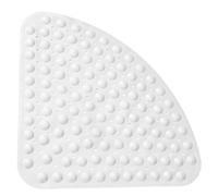 Cooalinar Alfombrilla BañO Antideslizante Curvada Ducha,Alfombrilla Ducha Triangular Secado RáPido,Sector Alfombrilla para Ducha Esquina,InsíPido,Adecuado para BañOs DoméSticos O Restaurantes