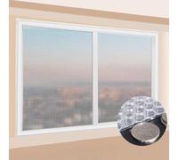 Cooalinar Kit De Aislamiento De Ventana,lámina Aislante para Ventanas en Invierno,Kits de Aislamiento de Ventana Resistente a la Intemperie,Bloquear El Frío,contra Pérdida De Caliente,Reutilizable