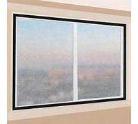 Cooalinar Kit De Aislamiento De Ventana,lámina Aislante para Ventanas en Invierno,Kits de Aislamiento de Ventana Resistente a la Intemperie,Bloquear El Frío,contra Pérdida De Caliente,Reutilizable