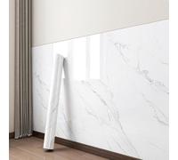 Cooalinar Pegatinas De Pared PVC,Revestimiento Pared BañO,Pegatinas De Azulejos Autoadhesivos Impermeable,FáCil De Cortar,Apto para Cuartos De Ducha Y Parede De BañO