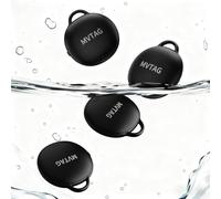 CooAoo Localizador de Llaves,Tracker Tag rastreador de Maletas, Compatible con Apple ¿Dónde está? Aplicación (Solo iOS), IP68 Resistente al Agua, Etiquetas Inteligentes de Aire para Llaves/Maletas