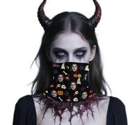 coobopet Mascarilla facial personalizada para Halloween: cubrecuellos y pasamontañas personalizados. Diseña tu propio diseño espeluznante para fiestas, disfraces y regalos de Halloween.