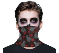 coobopet Mascarilla facial personalizada para Halloween: cubrecuellos y pasamontañas personalizados. Diseña tu propio diseño espeluznante para fiestas, disfraces y regalos de Halloween.