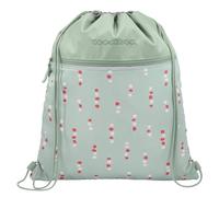 coocazoo Bolsa de gimnasio con bolsillo con cremallera y cordón, elementos reflectantes, trabillas para fijar a la mochila escolar, 10 litros, a partir de 3 grados, Dancing Dots, Bolsa de gimnasia