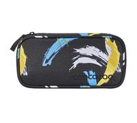 coocazoo Estuche para lápices, estuche para compás, compartimento para escuadra, compartimento horario, soporte para lápices extraíble, compartimento adicional con cremallera, a partir de la tercera