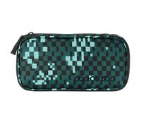 coocazoo Estuche para lápices, estuche para compás, compartimento para escuadra, compartimento horario, soporte para lápices extraíble, compartimento adicional con cremallera, a partir de la tercera
