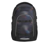 Coocazoo Macuto de macuto ergonómico y ajustable, altura y tamaño ajustable, con correa para el pecho y cinturón de cadera, a partir de 3 grados, Rainbow Illusion - Negro, Rainbow Illusion