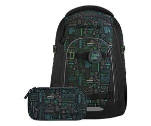 coocazoo Mate Juego de mochilas escolares negro