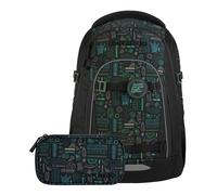 coocazoo Mate School Backpack 3tlg. Humedica Free Spirit