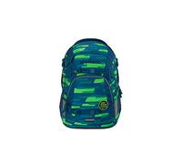 coocazoo Mate School Backpack Lime Stripes