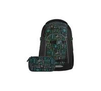 COOCAZOO Set de mochila escolar 4 piezas MATE Humedica Free Spirit