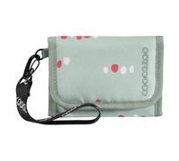 coocazoo Monedero, cartera con ventana interior y exterior, bolsillo para monedas y tarjetero, cierre de velcro, poliéster, a partir de la tercera clase, Dancing Dots - Mint