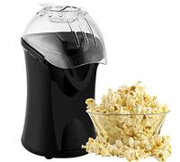 COOCHEER Máquina para palomitas de maíz, incluye medidor y tapa extraíble, 1200 W