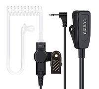 COODIO Auriculares 1 Pin Profesional Micro-Auricular Micrófono [Tubo Acústico] Microfono Seguridad y Bodyguard para Motorola TLKR Walkie Talkies Transceptor
