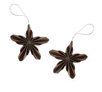 Cooee Design 2 Colgantes de Navidad Paper Stars Coffee